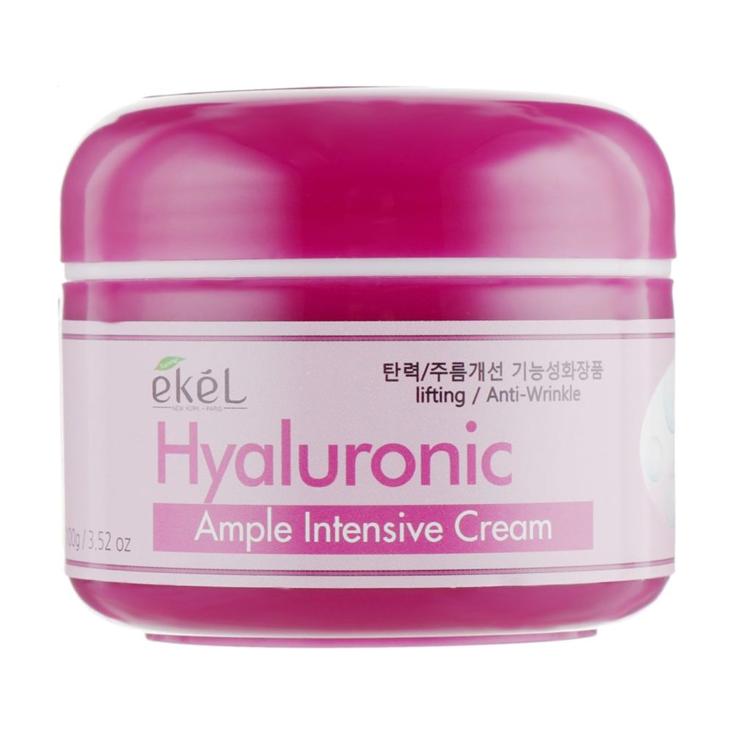 Крем для обличчя Ekel Hyaluronic Ample Intensive Cream з гіалуроновою кислотою, 100 мл
